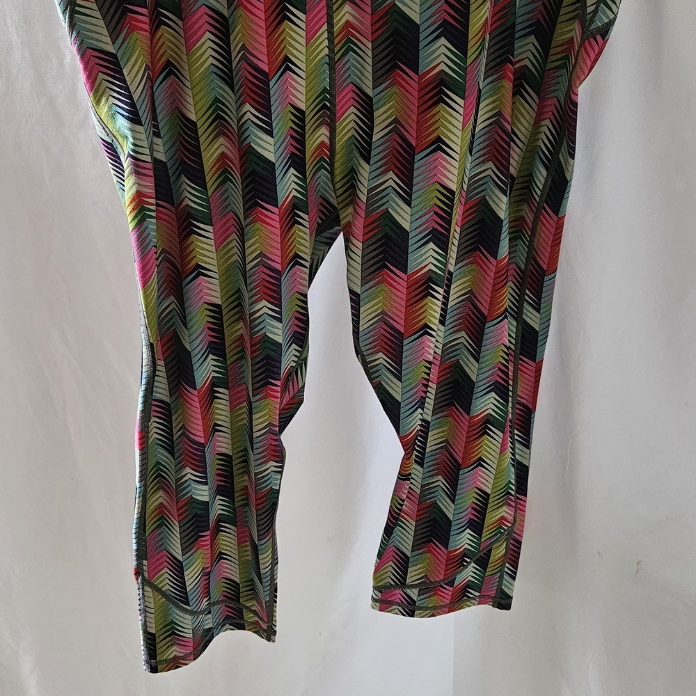 #153 Fabletics Multicolor Chevron Leggings